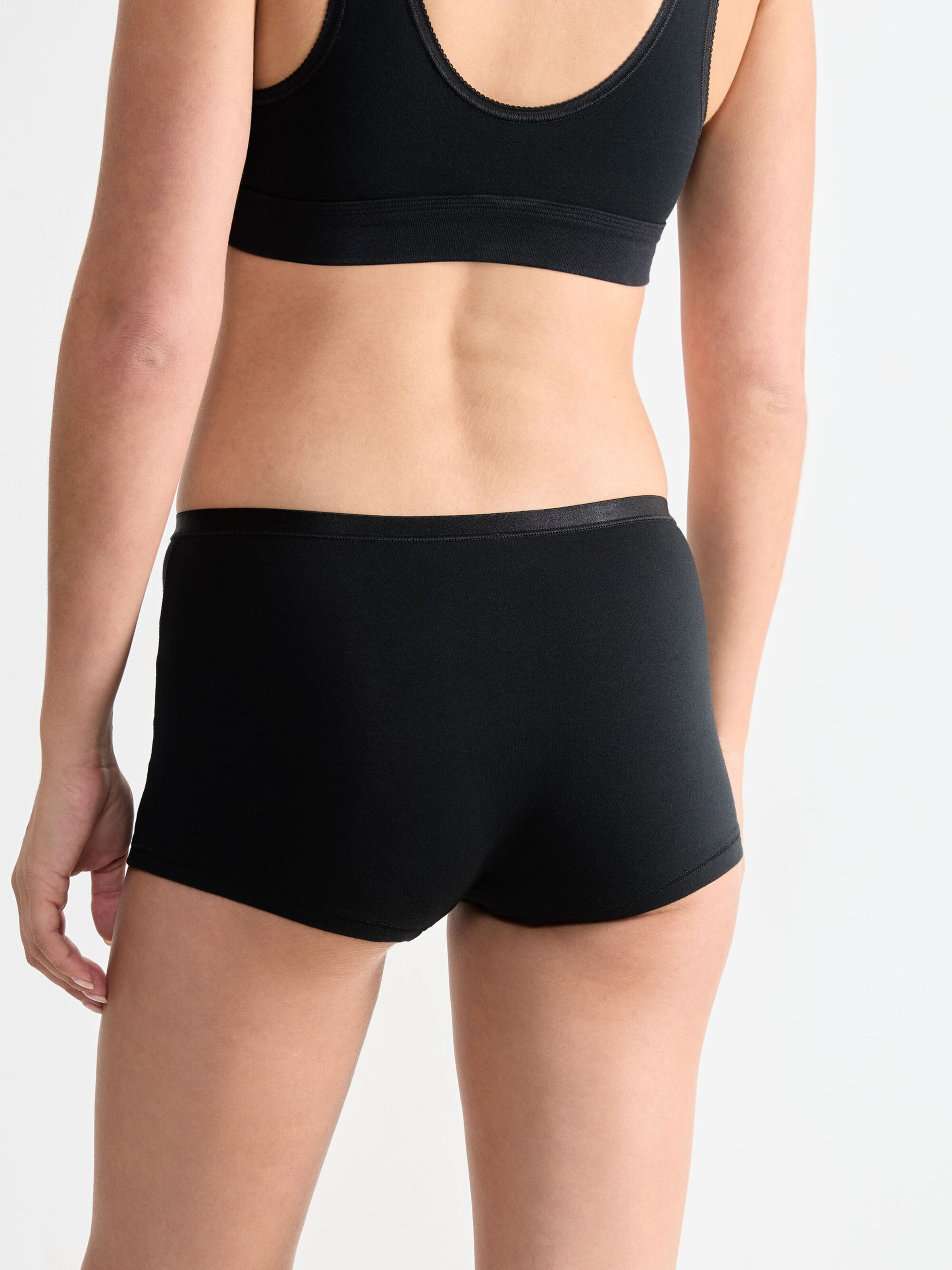 SLOGGI - Hipster ' GO Daily Cotton Short ' em preto