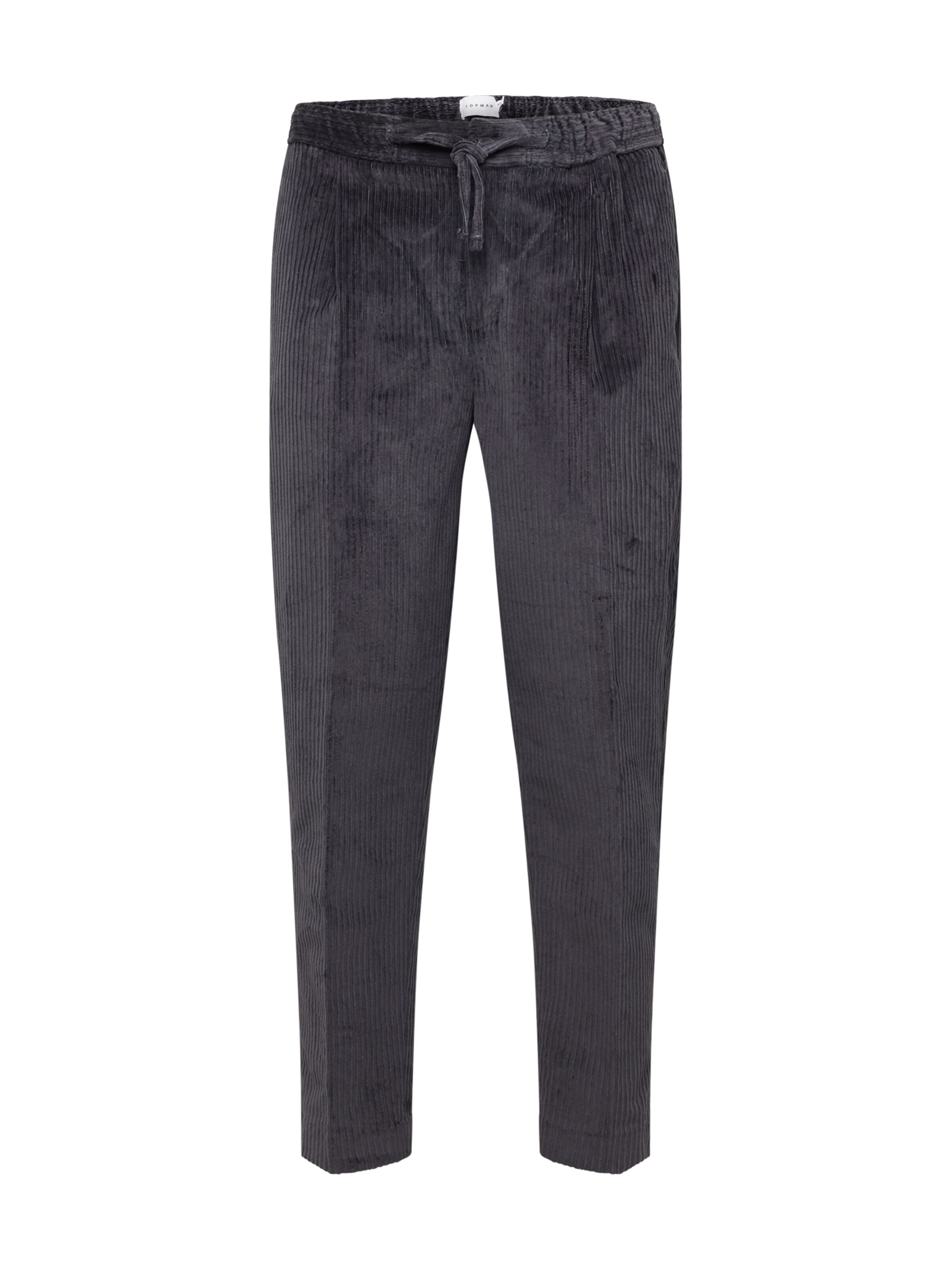 Regular Pantaloni cutați de la TOPMAN pe gri: față