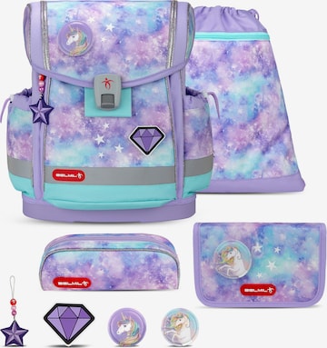 Belmil Schulranzen Set in Lila: Vorderseite