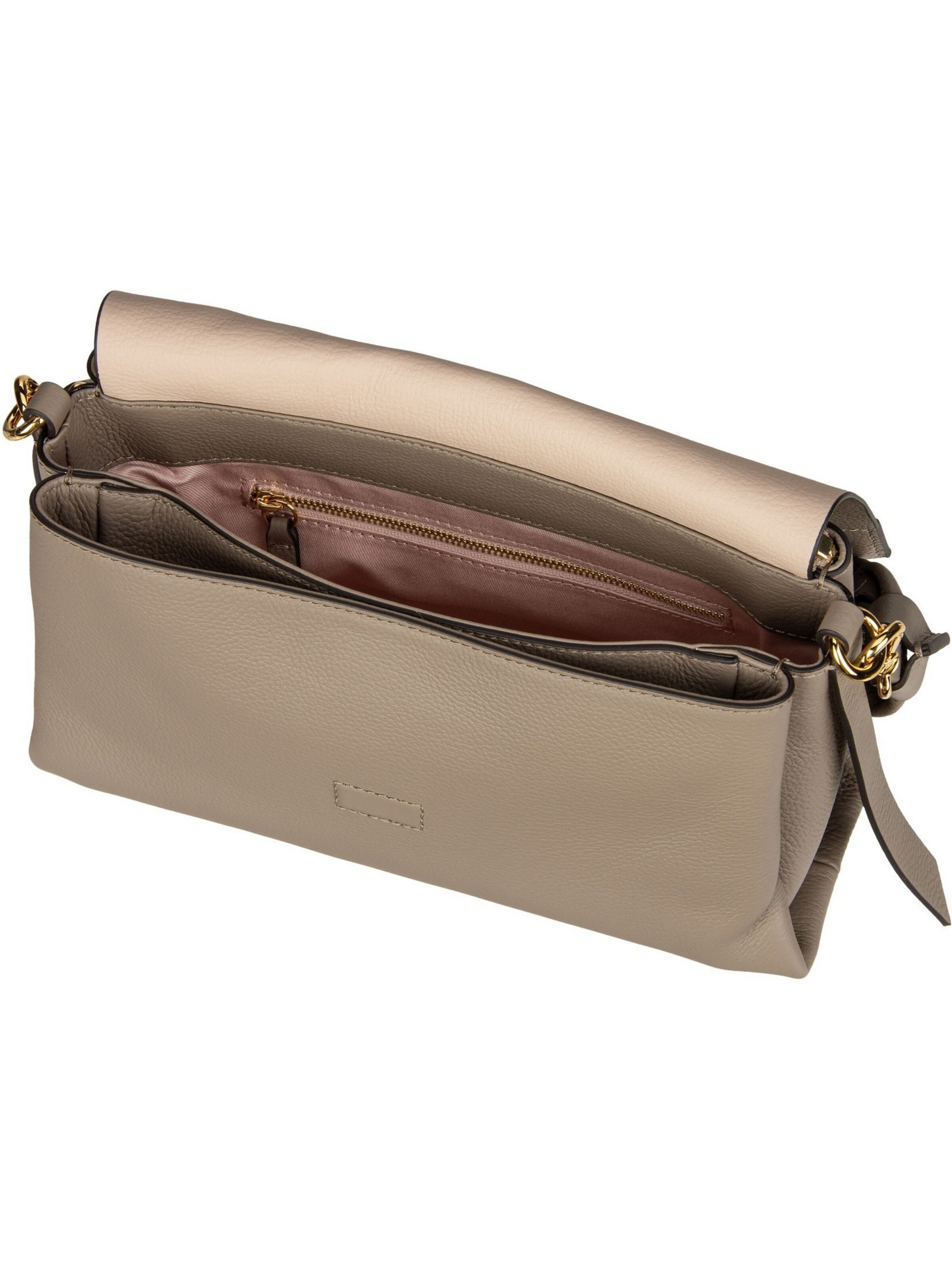 Sac bandoulière 'Boheme Grana Double' Coccinelle en gris