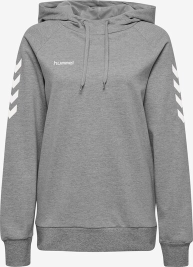 Hummel Sportsweatshirt in grau / weiß, Produktansicht