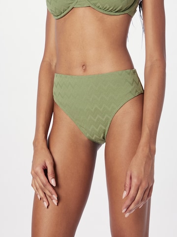 ROXY Bikini hlačke 'CURRENT COOLNESS' | zelena barva: sprednja stran