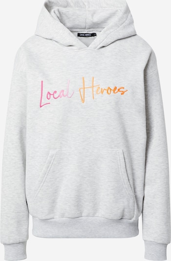 LOCAL HEROES Sudadera 'SUNSET' en gris / naranja / rosa, Vista del producto