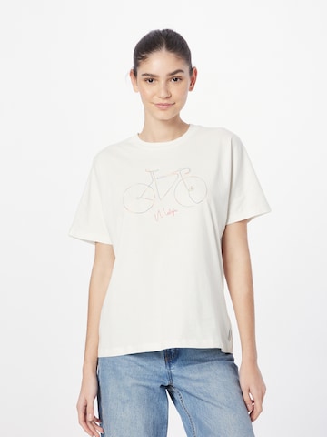 Maloja Функциональная футболка 'Iseran' в Белый: спереди