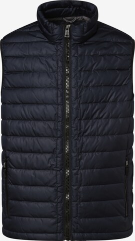 Nils Sundström Bodywarmer in Blauw: voorkant