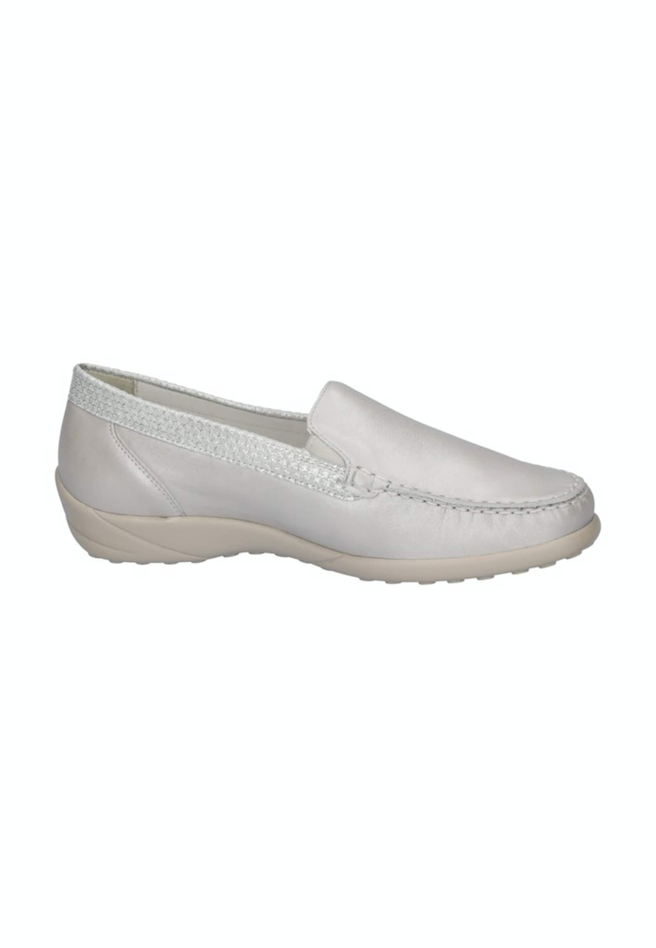 WALDLÄUFER Moccasin in Silver