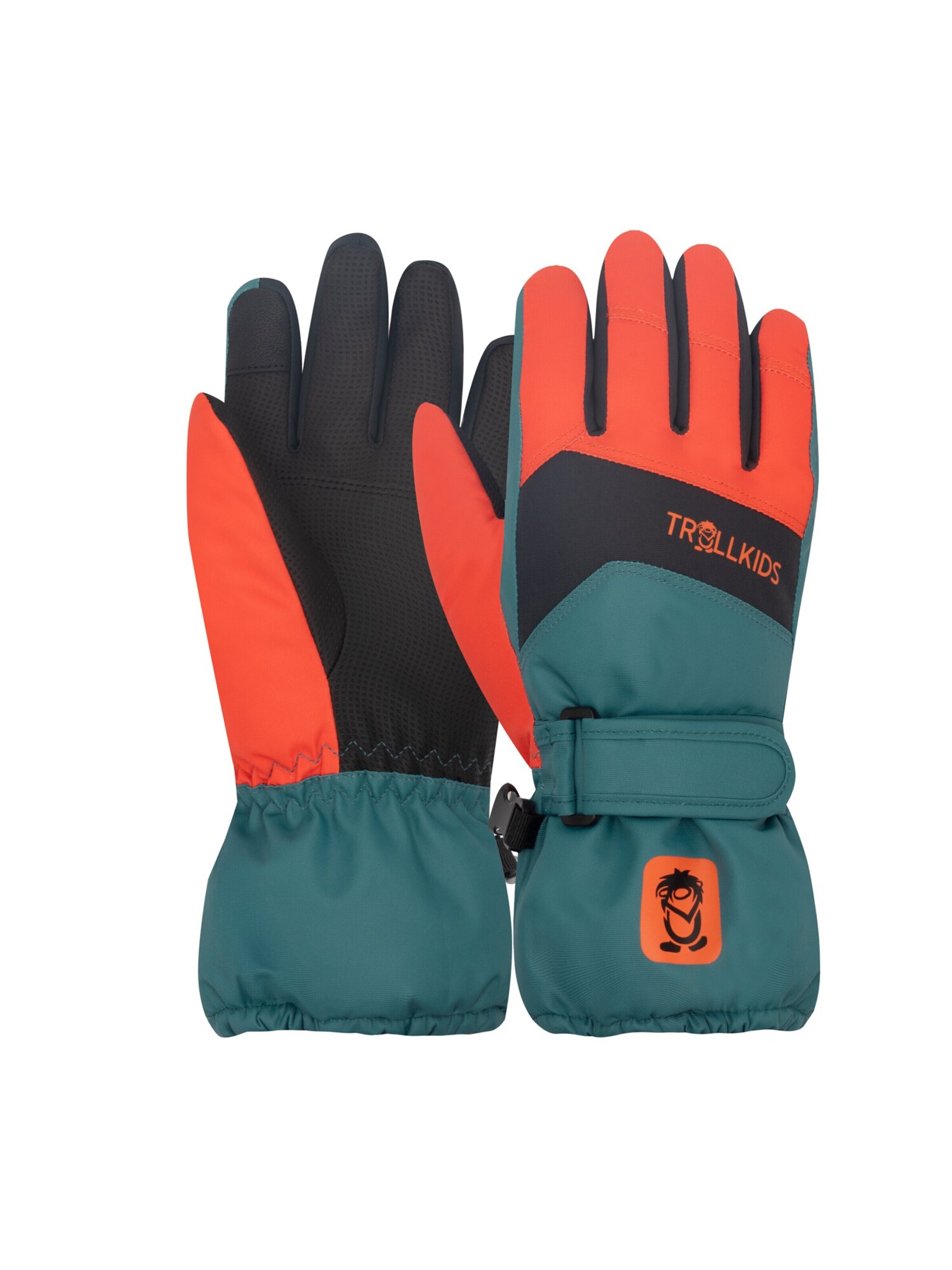 TROLLKIDS Gloves in Blue: front