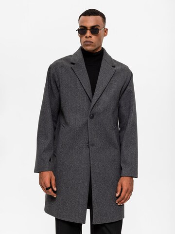 Manteau mi-saison Antioch en gris : devant