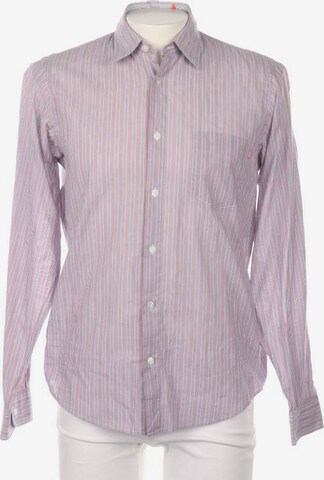 BOSS Button Up Shirt in S in Blue: front