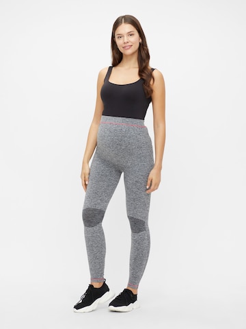 MAMALICIOUS - Skinny Leggings en gris