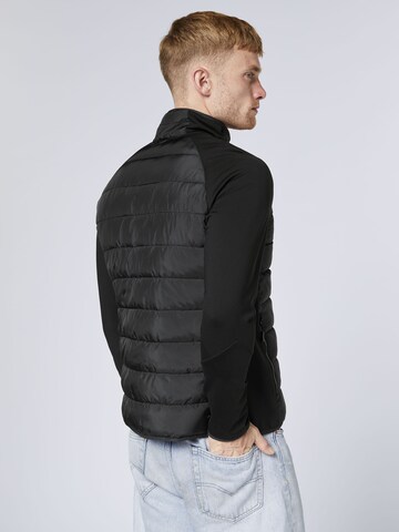 CHIEMSEE Performance Jacket ' mit Kontrastdetails ' in Black