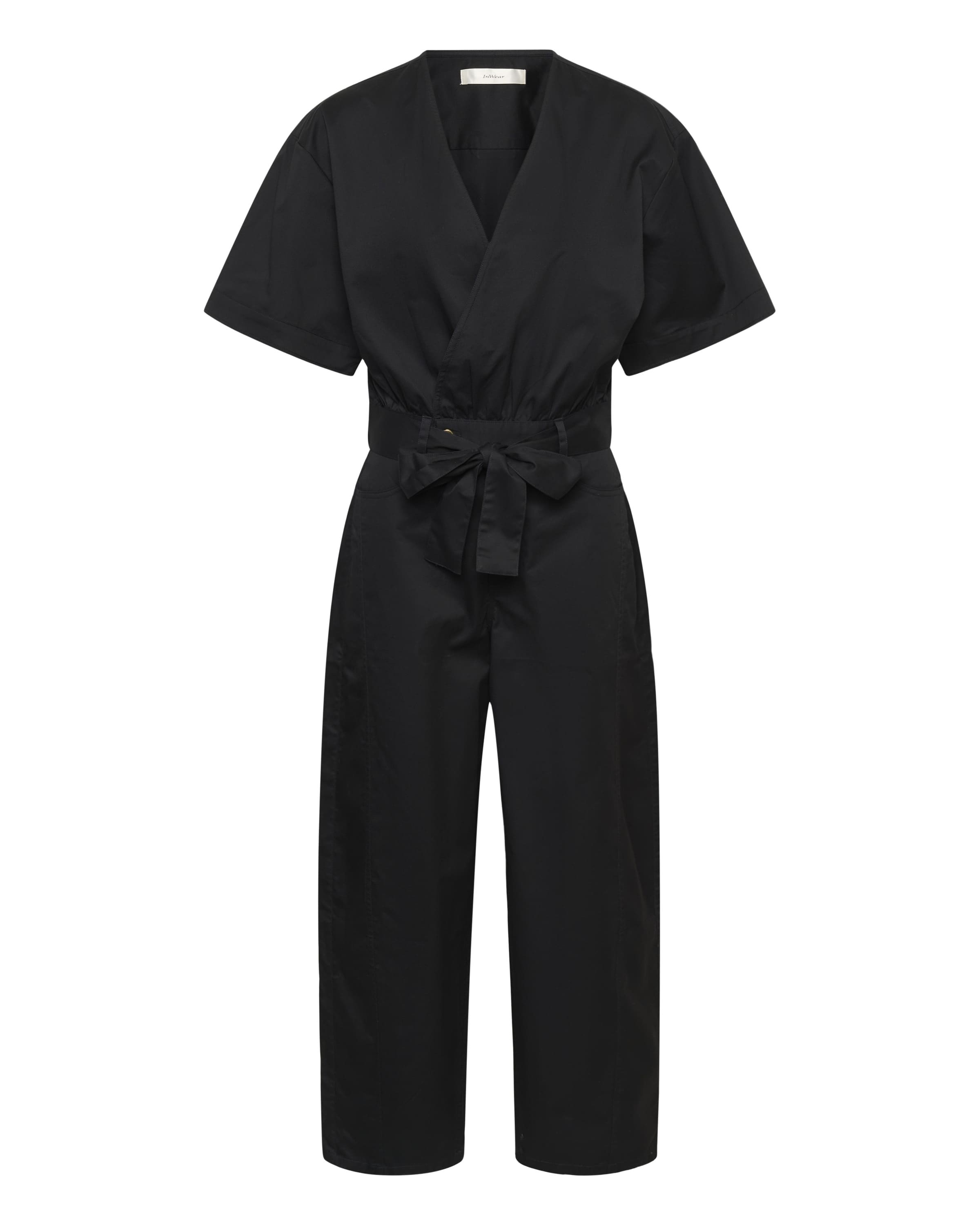 InWear Jumpsuit 'GABBY' in Zwart: voorkant