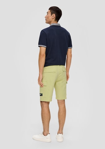 s.Oliver - regular Pantalón vaquero cargo en verde