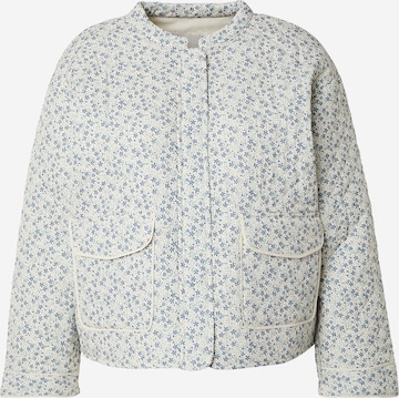 ONLY Carmakoma Přechodná bunda 'CARHALLIE' – béžová: přední strana