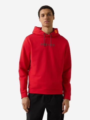 Bogner Fire + Ice Sweatshirt 'Cadell' in Rot: Vorderseite