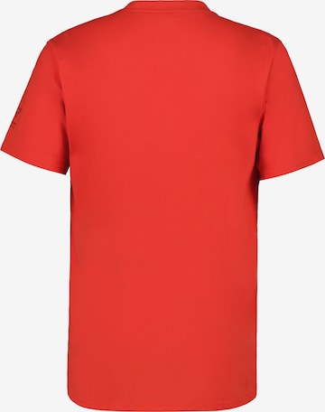 Rukka Λειτουργικό μπλουζάκι 'Vaakoja' σε κόκκινο