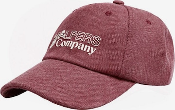 raudona Scalpers Skrybėlaitė: priekis