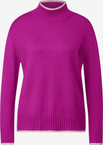 STREET ONE Sweater in Purple: front