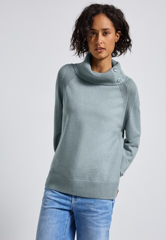 STREET ONE Sweater in Blue: front