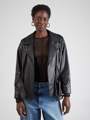 Maze Between-Season Jacket in Black: front