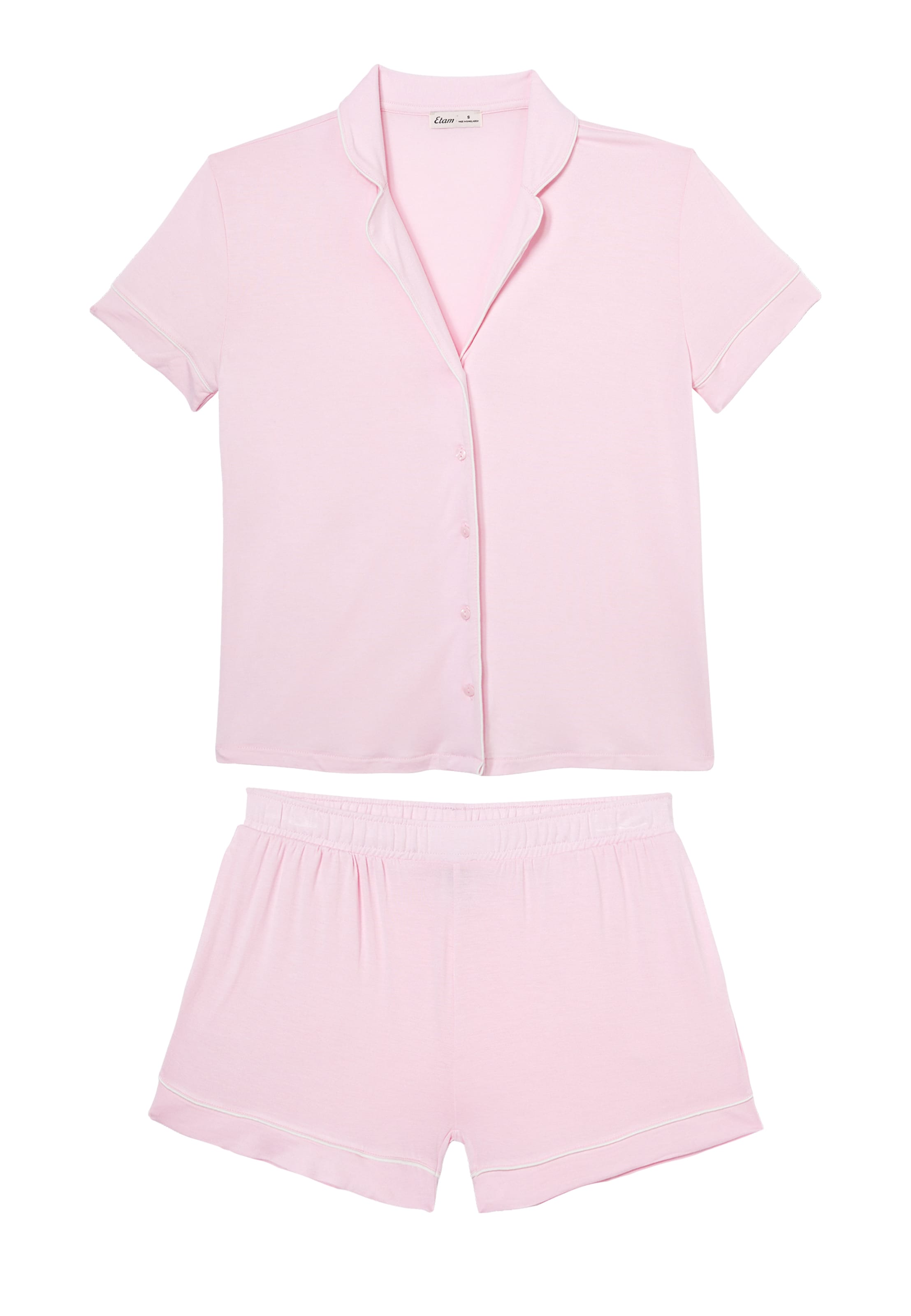 Shorty 'Ludvik' di ETAM in rosa: frontale
