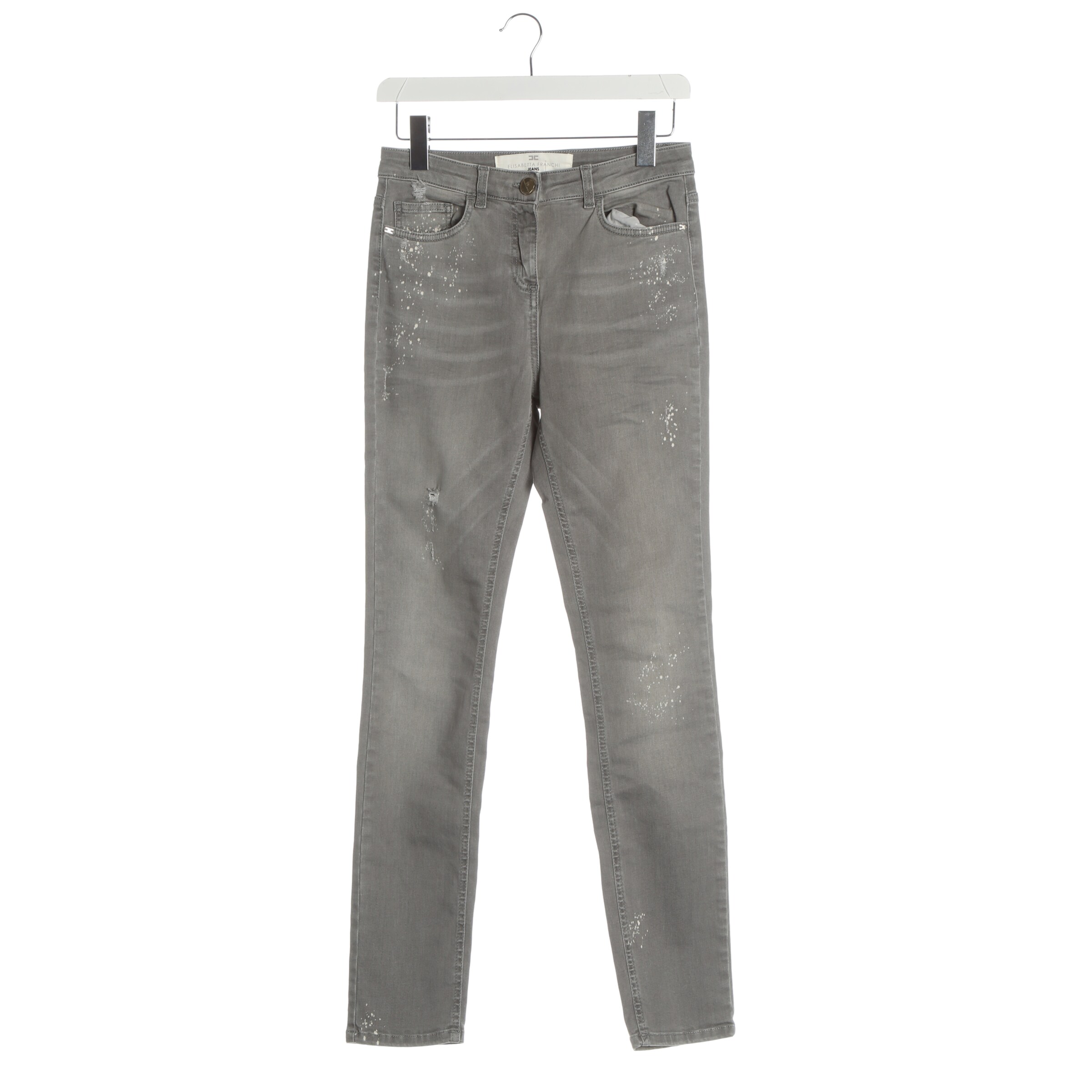 Elisabetta Franchi Jeans in 28 in Light grey, Item view