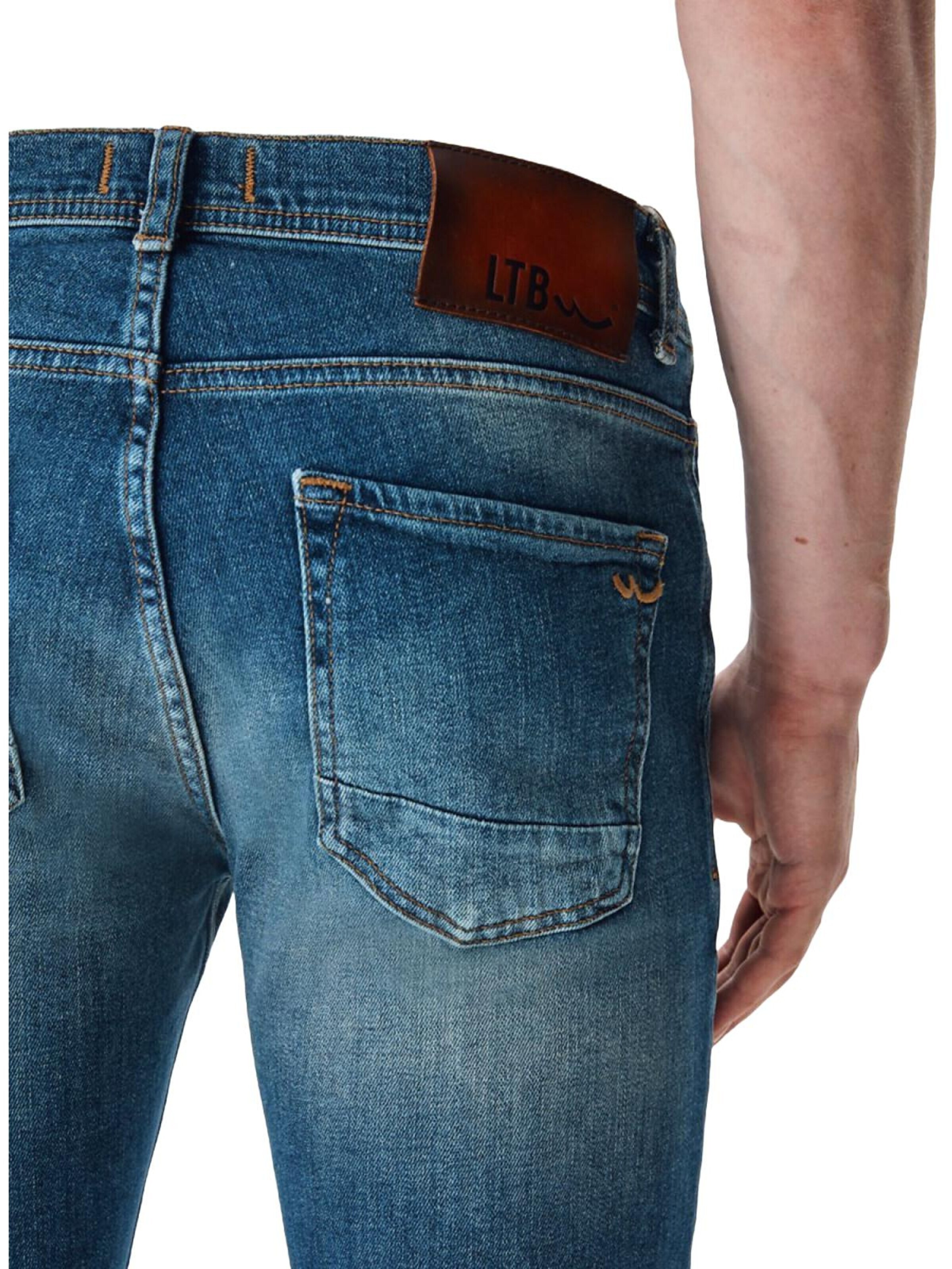 LTB Jeans Skinny Jeans 'LTB Jeans Herren Jumy Super Skinny Jeanshose mit mittelhohem Bund' in Blue