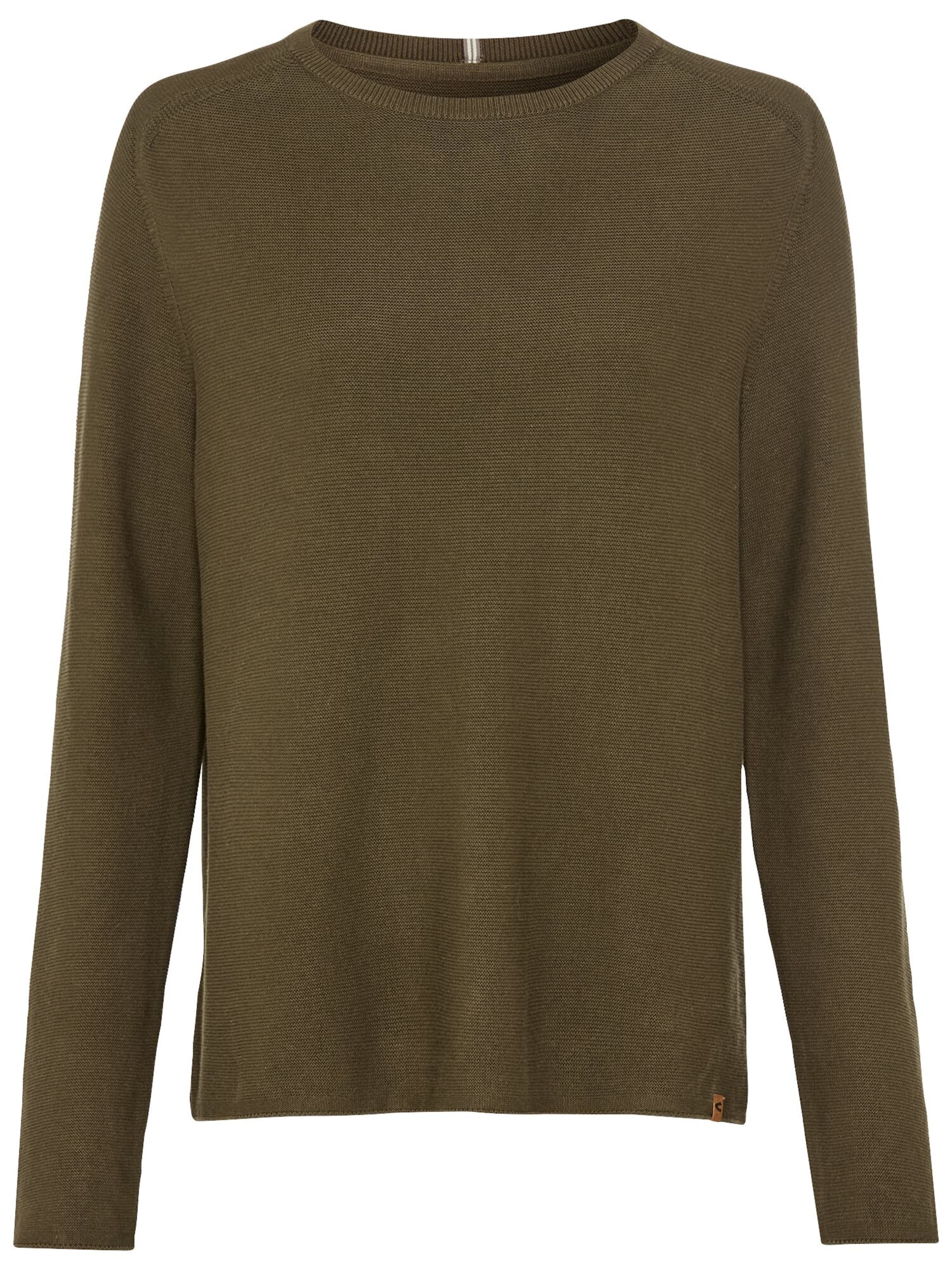 CAMEL ACTIVE Sweater in Green: front