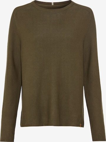 CAMEL ACTIVE Sweater in Green: front
