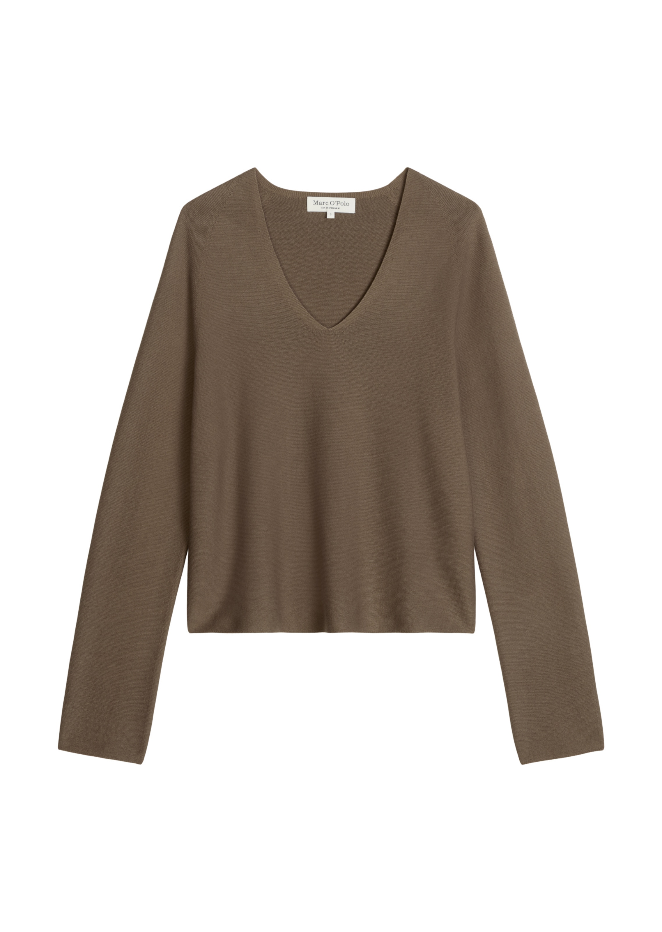 Pull-over Marc O'Polo en marron : devant