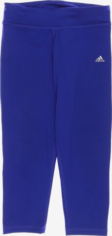 ADIDAS PERFORMANCE Stoffhose XS in Blau: predná strana