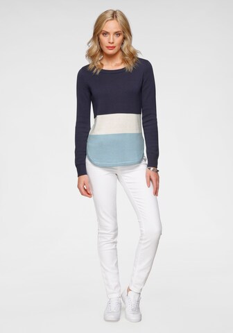 FLASHLIGHTS Pullover in Blau