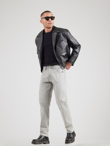 Regular Jeans 'Morry' de la G-STAR pe gri
