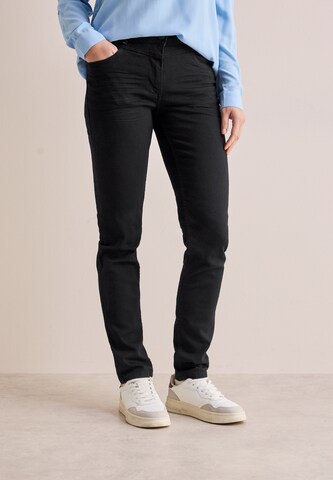 CECIL Slim fit Jeans in Black: front