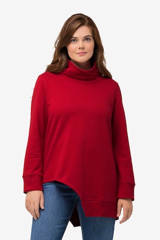 Ulla Popken Sweatshirt in Red: front