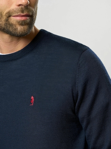 MCS Pullover ' Matt ' in Blau
