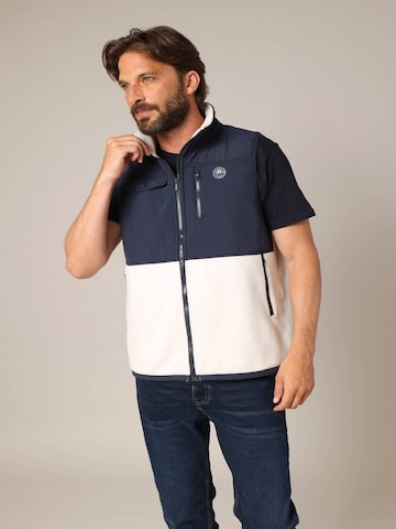Gilet 'CRUMB' Deeluxe en bleu : devant