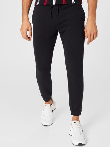 HOLLISTER Slimfit Hose in Schwarz: predná strana