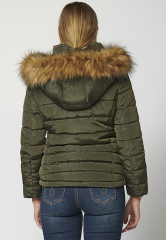 KOROSHI Winterjas in Zwart