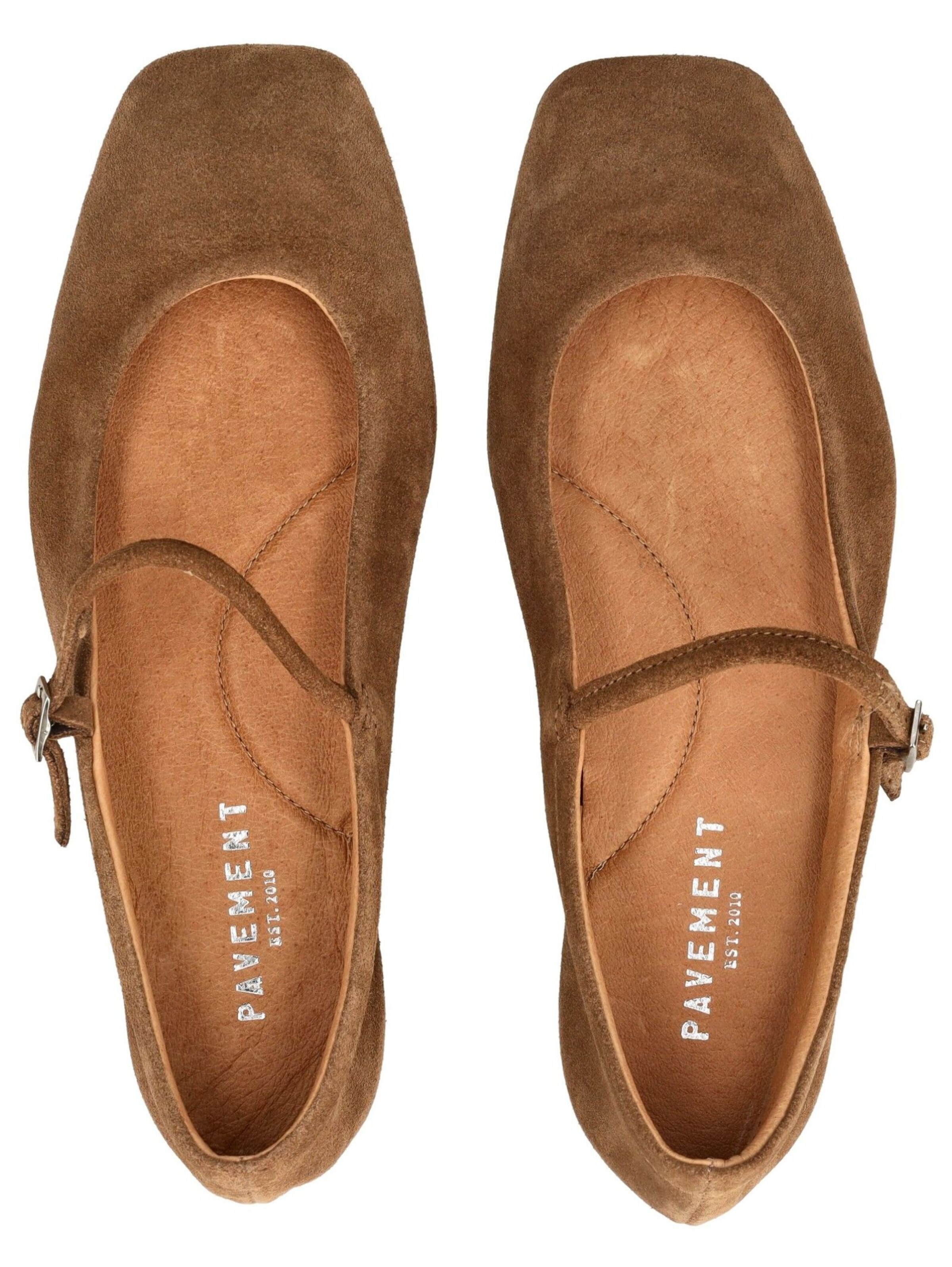 Ballerina con cinturino 'Paelga' di PAVEMENT in grigio