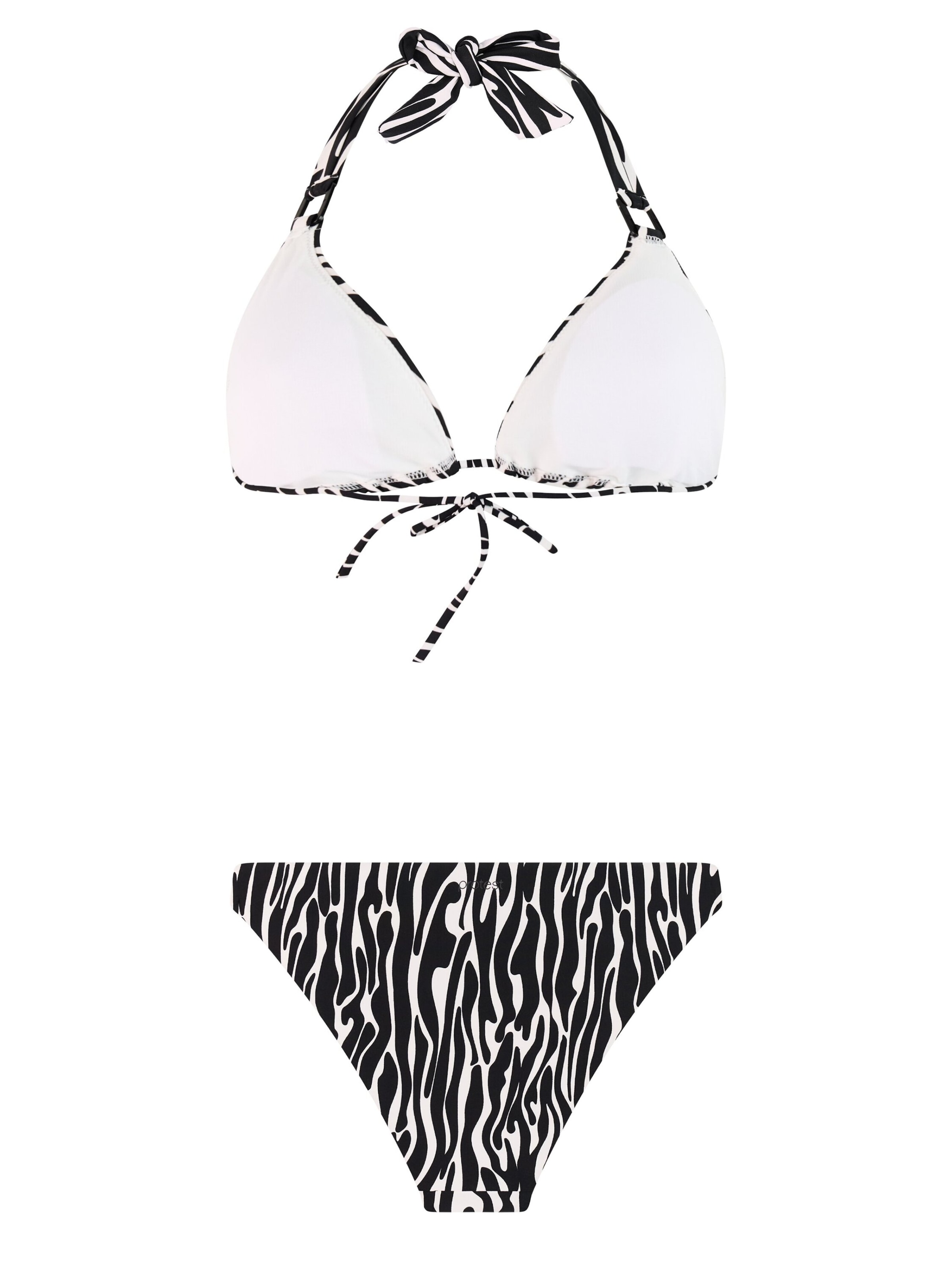 PROTEST Triangel Bikini 'PRTDate' in Wit