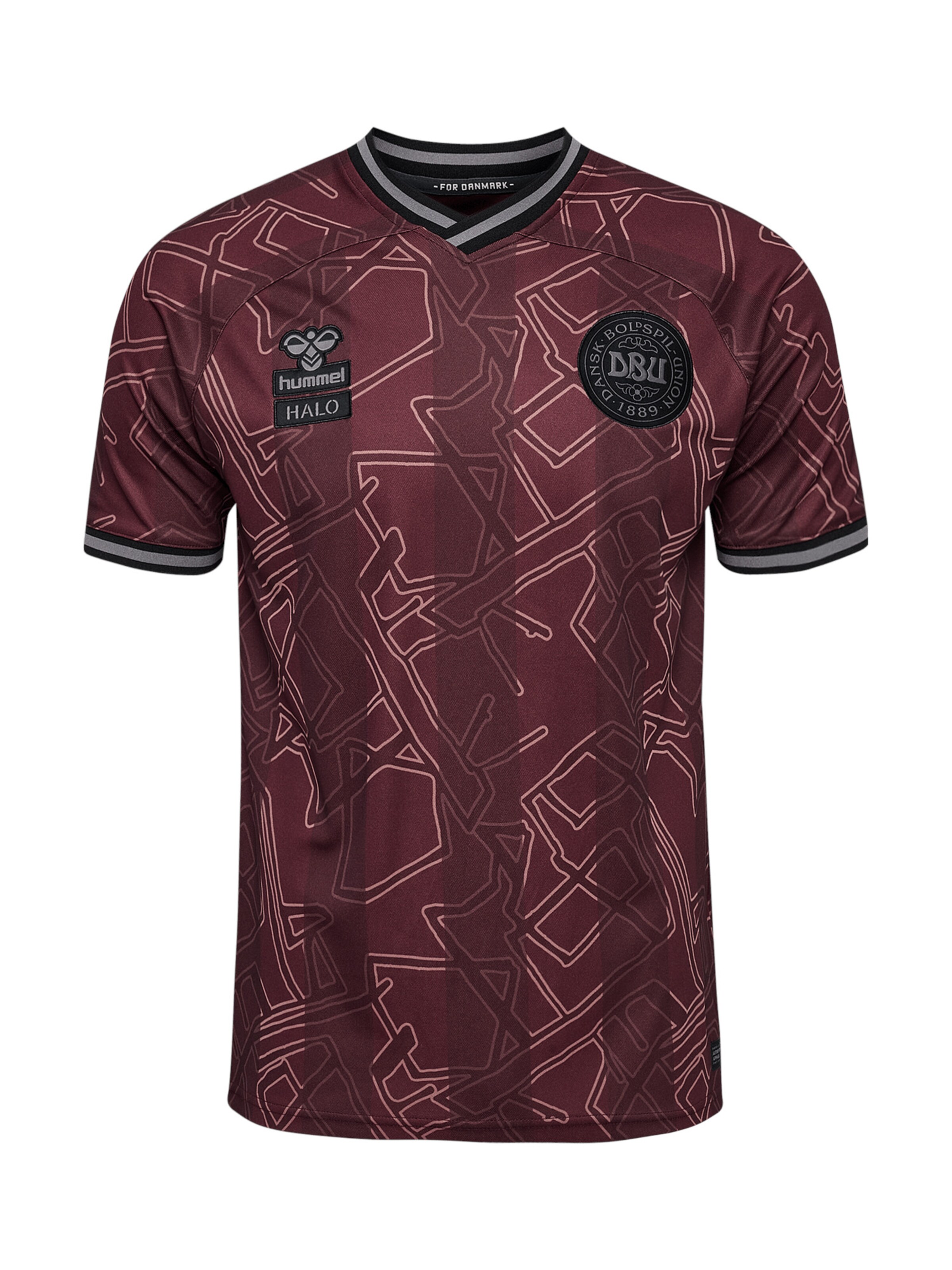 Hummel Trikot in Rot: Vorderseite