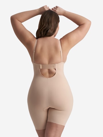 Body modelant 'Sculpting Bodysuit Deep V' Bye Bra en beige