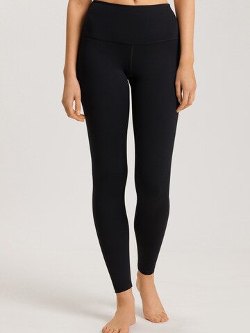 Hanro Regular Leggings ' Balance ' in Black: front