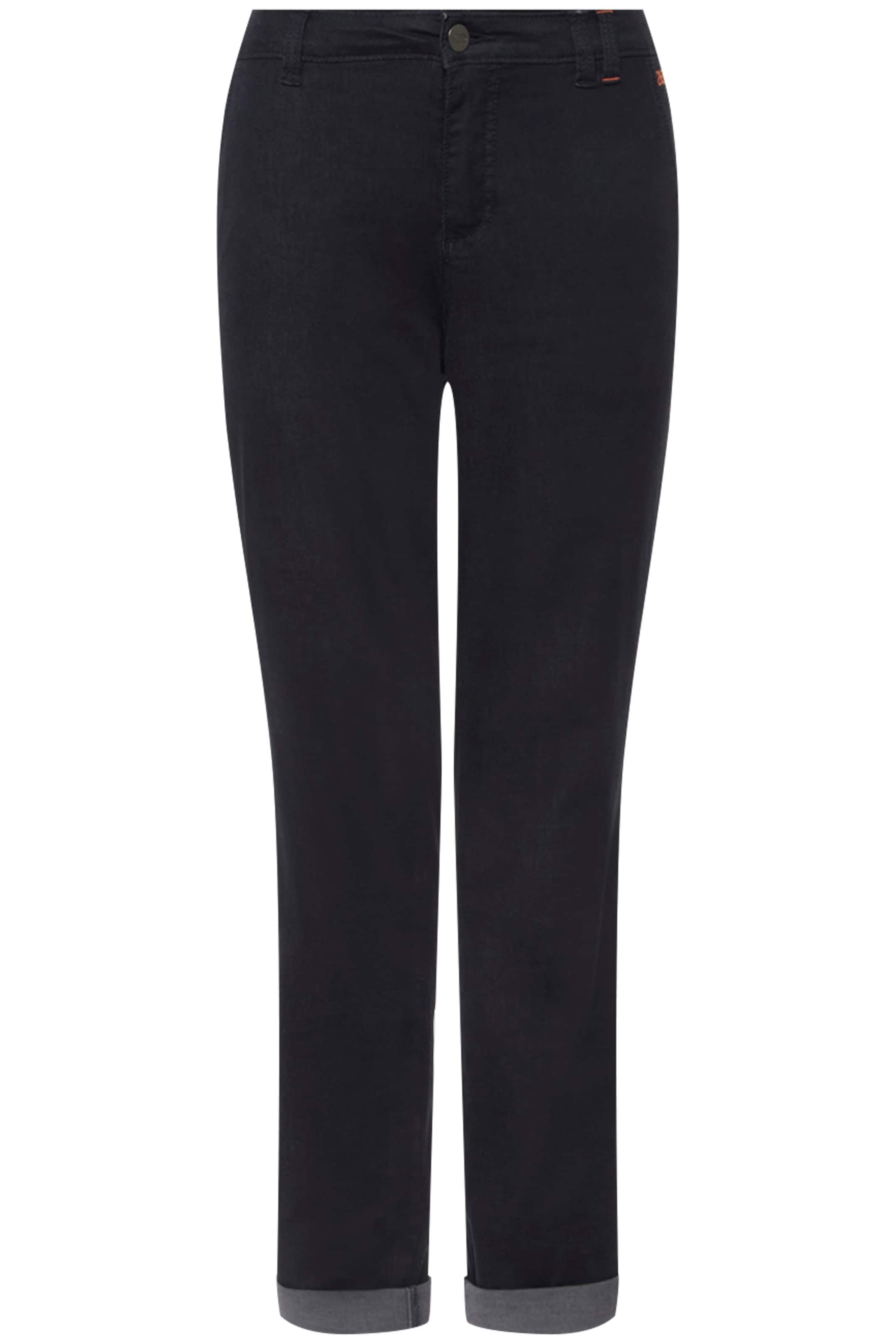 LAURASØN Loosefit Chino in Blauw: voorkant