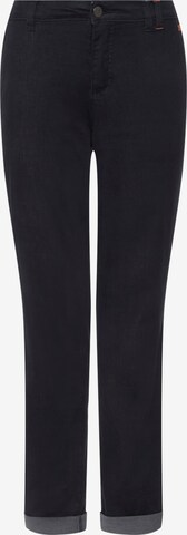 Loosefit Pantalon chino LAURASØN en bleu : devant