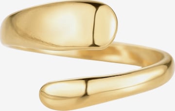 lePelou Ring 'CUDDLE' in Gold: front