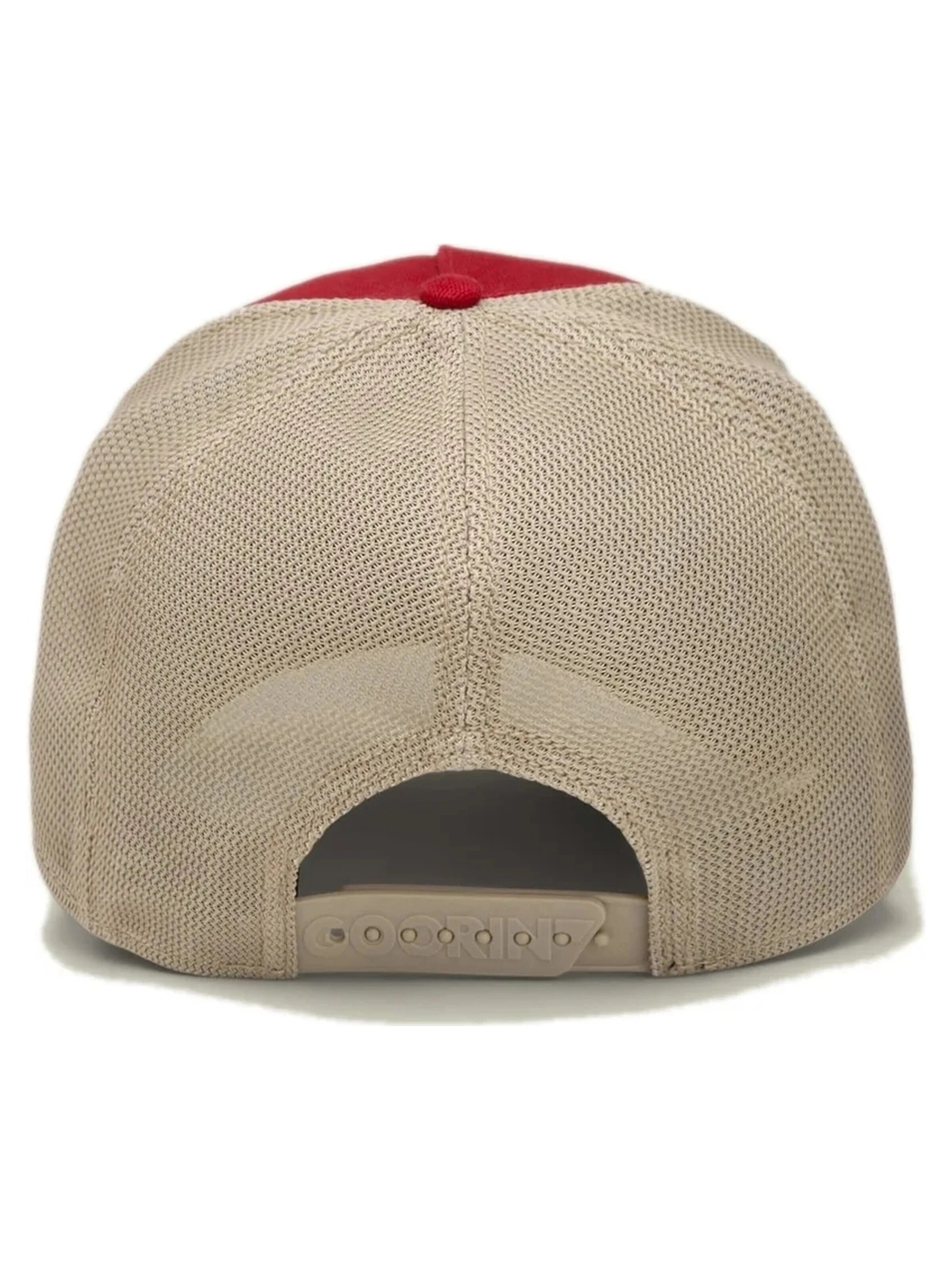 GOORIN Bros. - Gorra 'Gorra goorin roja vaca greener grass moove the needle trucker cap' en rojo