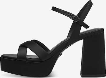 TAMARIS Strap sandal in Black