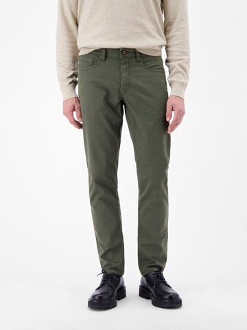 LERROS Regular Pants in Green: front